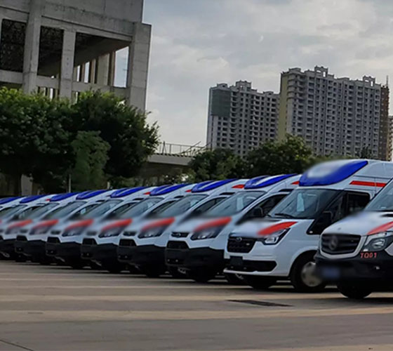 淮滨县服务车队展示